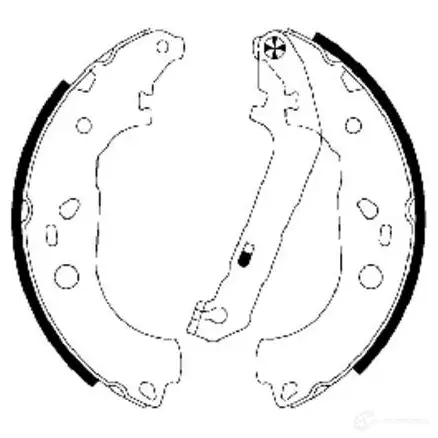 Тормозные колодки HELLA H 9835 8DB 355 002-921 28326 FA416C6
