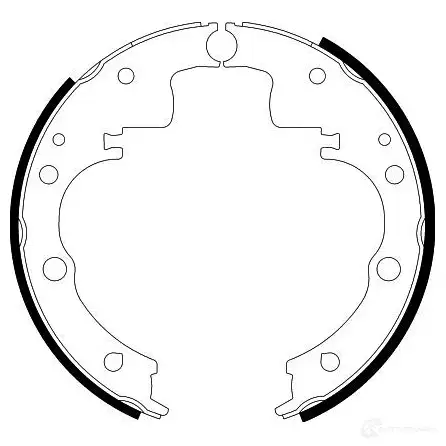 Тормозные колодки HELLA 28111 HAZMBM 8DB 355 000-721 H82 10 изображение 0