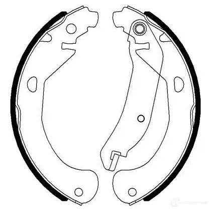 Тормозные колодки HELLA H 1783 30140 SYDOQ 8DB 355 022-031 - Изображение 1