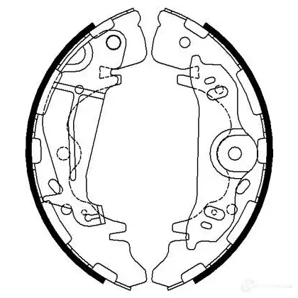 Тормозные колодки HELLA 30146 8DB 355 022-091 H1 766 BLF8E1E изображение 0