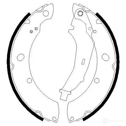 Тормозные колодки HELLA 8DA 355 051-311 1437484601 ZZ1 YTC1