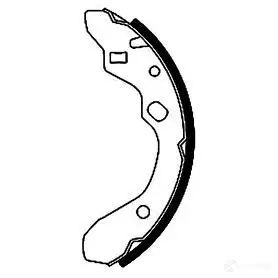Тормозные колодки HELLA H88 55 8DB 355 001-501 5GAG7 28185 - Изображение 1