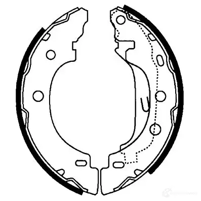 Тормозные колодки HELLA 28259 8DB 355 002-241 UUSC4 H 9325 - Изображение 1