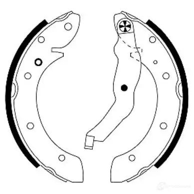 Тормозные колодки HELLA I5UBJB 28159 H86 85 8DB 355 001-241