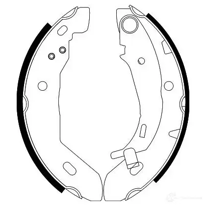 Тормозные колодки HELLA H933 0 28260 8DB 355 002-251 8MZH980 изображение 0