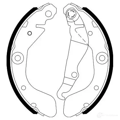 Тормозные колодки HELLA 8DB 355 022-141 H1 806 30150 XFBK6