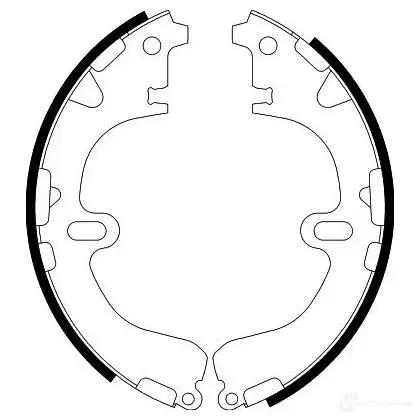 Тормозные колодки HELLA H143 2 HCB0XV5 28064 8DB 355 000-241 изображение 0