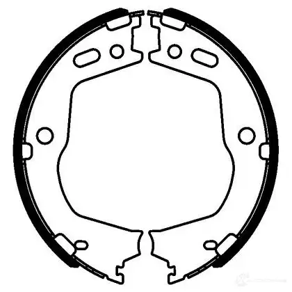 Барабанные колодки HELLA H17 87 28021 8DA 355 050-981 OW0YAJ изображение 0