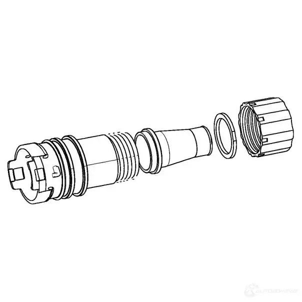 Фишка проводки HELLA 4082300241433 53145 9XX 340 883-001 3 8AEX9 - Изображение 1
