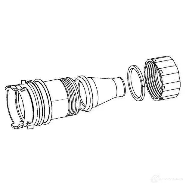 Фишка проводки HELLA 9XX 340 884-001 53146 4082300241440 RTE TNY - Изображение 1