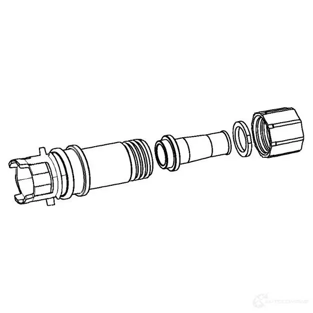 Фишка проводки HELLA 53144 9XX 340 882-001 4082300241426 YQSM DL - Изображение 1