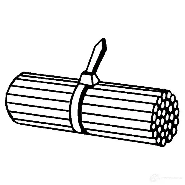 Кабельная стяжка HELLA 43277 8HL 717 962-171 4082300172102 W6 BYCPJ - Изображение 1