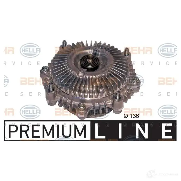 Вискомуфта HELLA JLZ71 50146 _BEHR HELLA SERVICE_ 8mv376791001 - Изображение 1