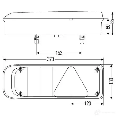 Задний фонарь HELLA E4 10219 E4 10218 18184 2VP 340 930-021 изображение 1