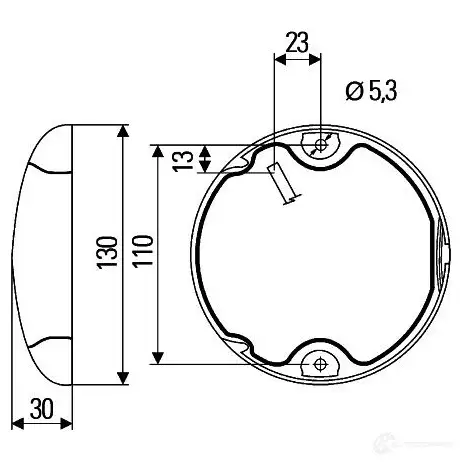 Комбинированный фонарь заднего освещения HELLA 2sb959821601 E4 10208 17285 EuroLED изображение 1