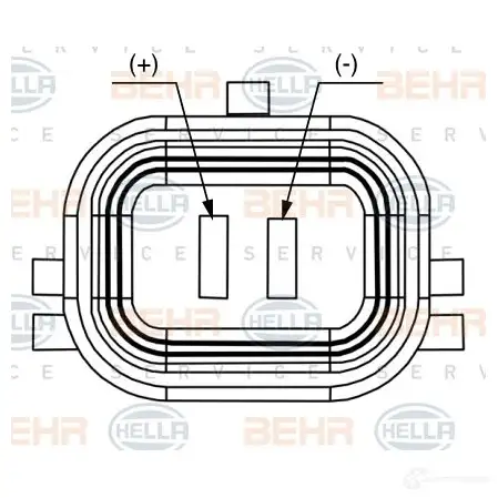 Компрессор кондиционера HELLA 1437476754 S X7SP5 8fk351008081 изображение 1