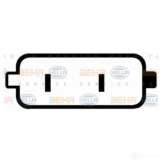 Компрессор кондиционера HELLA 8fk351113391 _BEHR HELLA SERVICE_ 40432 F4ZOIT изображение 1
