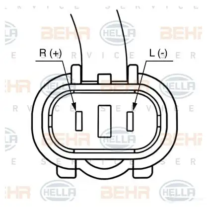 Компрессор кондиционера HELLA 1437476752 8fk351008051 DM PS1 изображение 1