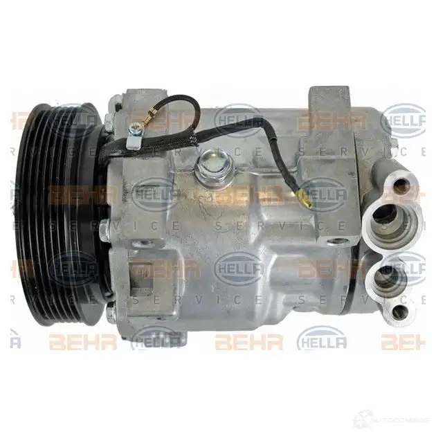 Компрессор кондиционера HELLA _BEHR HELLA SERVICE_ 5NQ8FV 8fk351127611 40752 изображение 3