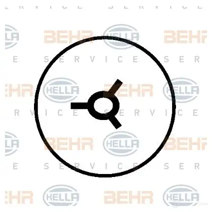 Компрессор кондиционера HELLA _BEHR HELLA SERVICE_ 5NQ8FV 8fk351127611 40752 изображение 4