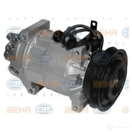 Компрессор кондиционера HELLA 40838 E1S68VB 8fk351132601 _BEHR HELLA SERVICE_ изображение 1