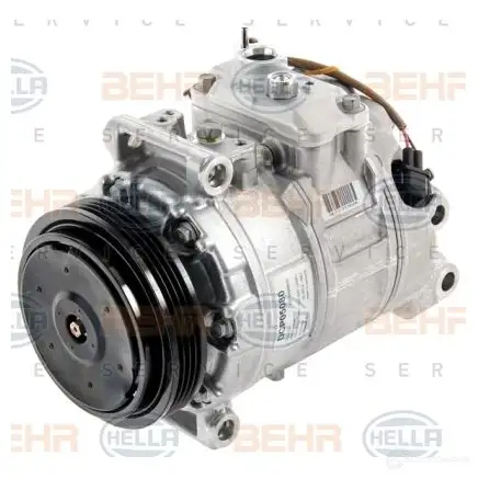 Компрессор кондиционера HELLA 8fk351110451 40372 J7TJL _BEHR HELLA SERVICE_ изображение 3