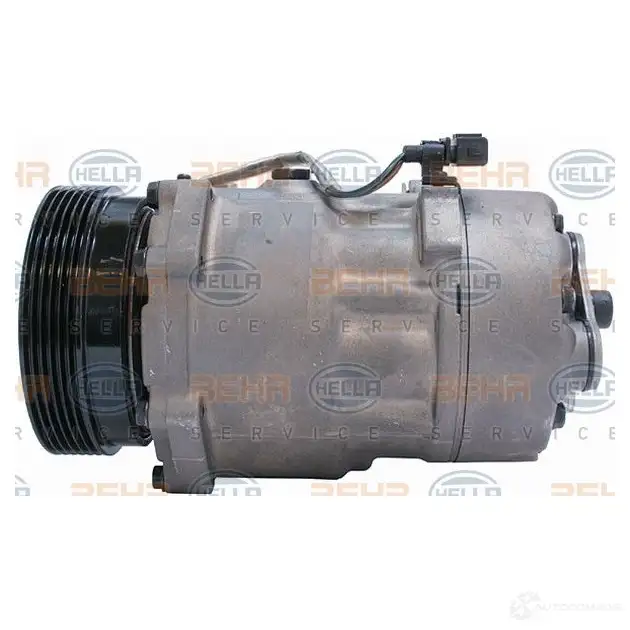 Компрессор кондиционера HELLA 40765 4HY75 8fk351127841 _BEHR HELLA SERVICE_ - Изображение 1