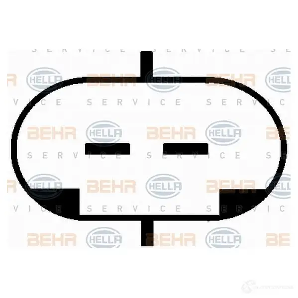 Компрессор кондиционера HELLA _BEHR HELLA SERVICE_ V81EUW 40922 8fk351134791 изображение 4