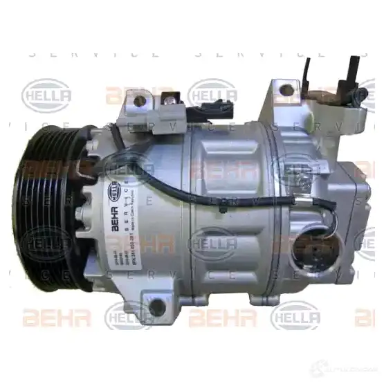 Компрессор кондиционера HELLA 4045621482978 8fk351003301 50HJ GF 40146 - Изображение 1