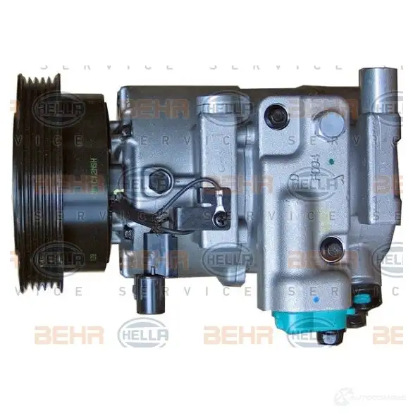 Компрессор кондиционера HELLA 41343 ILC42 8fk351340061 _BEHR HELLA SERVICE_ изображение 3
