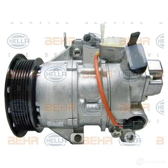 Компрессор кондиционера HELLA 40626 8fk351125231 _BEHR HELLA SERVICE_ N0NY43 - Изображение 1