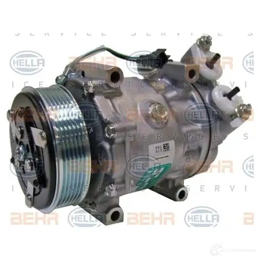 Компрессор кондиционера HELLA 8fk351002321 V9EXXX4 40118 _BEHR HELLA SERVICE_ изображение 4