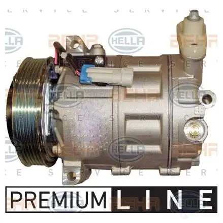Компрессор кондиционера HELLA 41193 S5U7V0 _BEHR HELLA SERVICE_ 8fk351322051 - Изображение 1