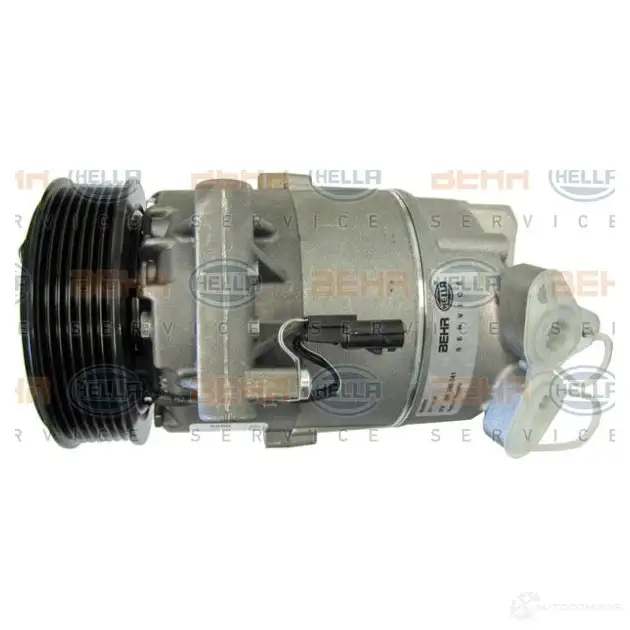 Компрессор кондиционера HELLA 8fk351340341 327UY7 _BEHR HELLA SERVICE_ 41366 изображение 3