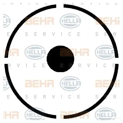 Компрессор кондиционера HELLA AKVF8 40822 8fk351131161 _BEHR HELLA SERVICE_ изображение 4