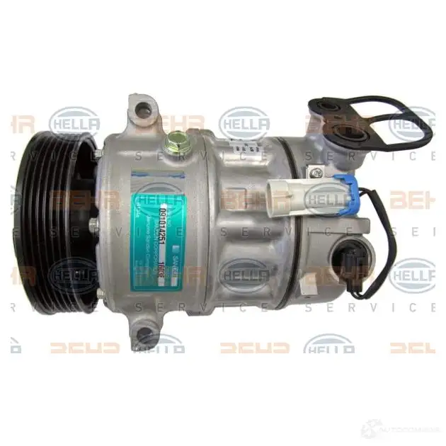 Компрессор кондиционера HELLA IZTBE7 8fk351340291 _BEHR HELLA SERVICE_ 41361 - Изображение 1