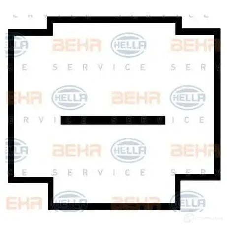 Компрессор кондиционера HELLA _BEHR HELLA SERVICE_ 8fk351114021 YDGIA 40463 изображение 4