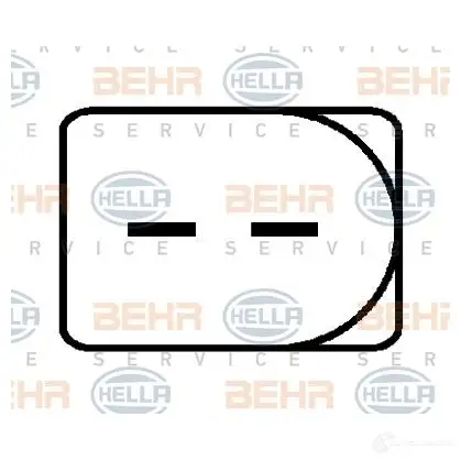 Компрессор кондиционера HELLA BD1IWU7 _BEHR HELLA SERVICE_ 41181 8fk351316851 изображение 4