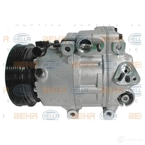 Компрессор кондиционера HELLA 61QCQ 8fk351106231 _BEHR HELLA SERVICE_ 40250 изображение 0