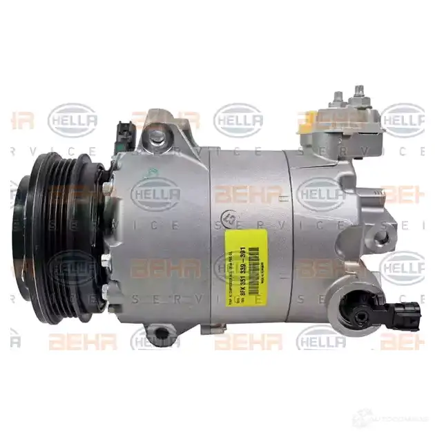 Компрессор кондиционера HELLA 8fk351339391 41326 4045621515546 D5 L97X - Изображение 1