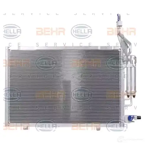Радиатор кондиционера HELLA 1204565746 8fc351001601 4045621518196 HQ9 J5AW - Изображение 1