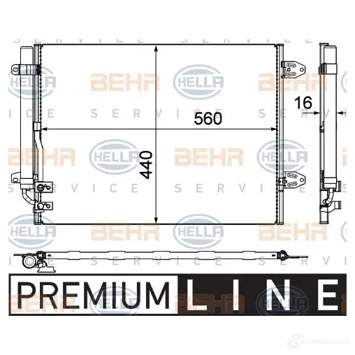 Радиатор кондиционера HELLA _BEHR HELLA SERVICE_ 39603 1LSNN7 8fc351319421