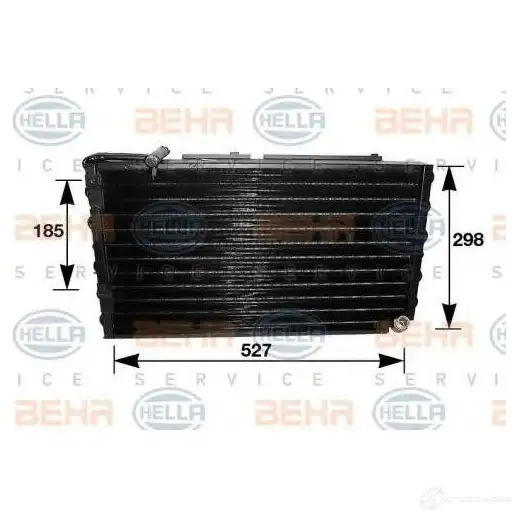 Радиатор кондиционера HELLA _BEHR HELLA SERVICE_ 8fc351036211 B151Z 38710