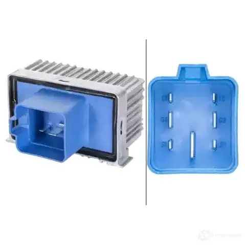 Блок управления свечей накаливания HELLA 4RV 008 188-591 1204243834 U 4THZ 4082300675825 - Изображение 1