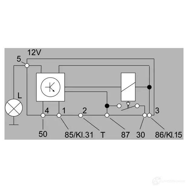 Реле свечей накала HELLA 19336 4rv008188291 0 43129 TG91SG изображение 1