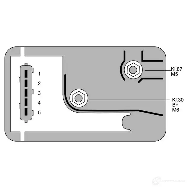 Реле свечей накала HELLA 19336 4rv008188291 0 43129 TG91SG изображение 2