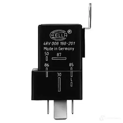 Реле свечей накала HELLA 1OLMPRZ 04312 1 19332 4rv008188211 - Изображение 1