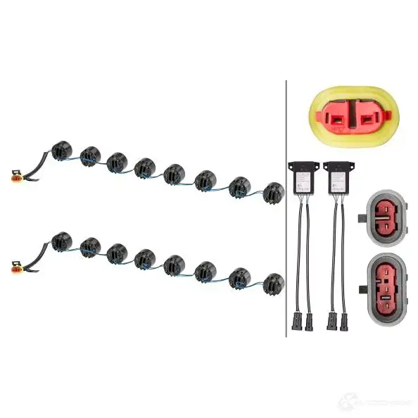 Комплект дневных ходовых огней HELLA E24 5852 2pt010458761 15654 LEDayFlex - Изображение 1
