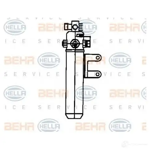 Осушитель кондиционера HELLA 8ft351198241 _BEHR HELLA SERVICE_ 41683 NTL4G7