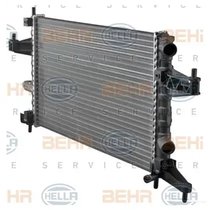 Радиатор охлаждения двигателя HELLA 45537 KVNNQQ _BEHR HELLA SERVICE_ 8mk376714341 изображение 3